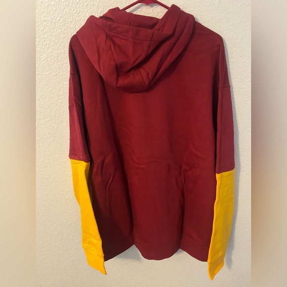 Nike USC Trojans 2024 Sideline Club Pullover Hoodie Mens XL Cardinal/Gold NWT - Picture 3 of 10
